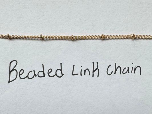 Beaded Link Chain