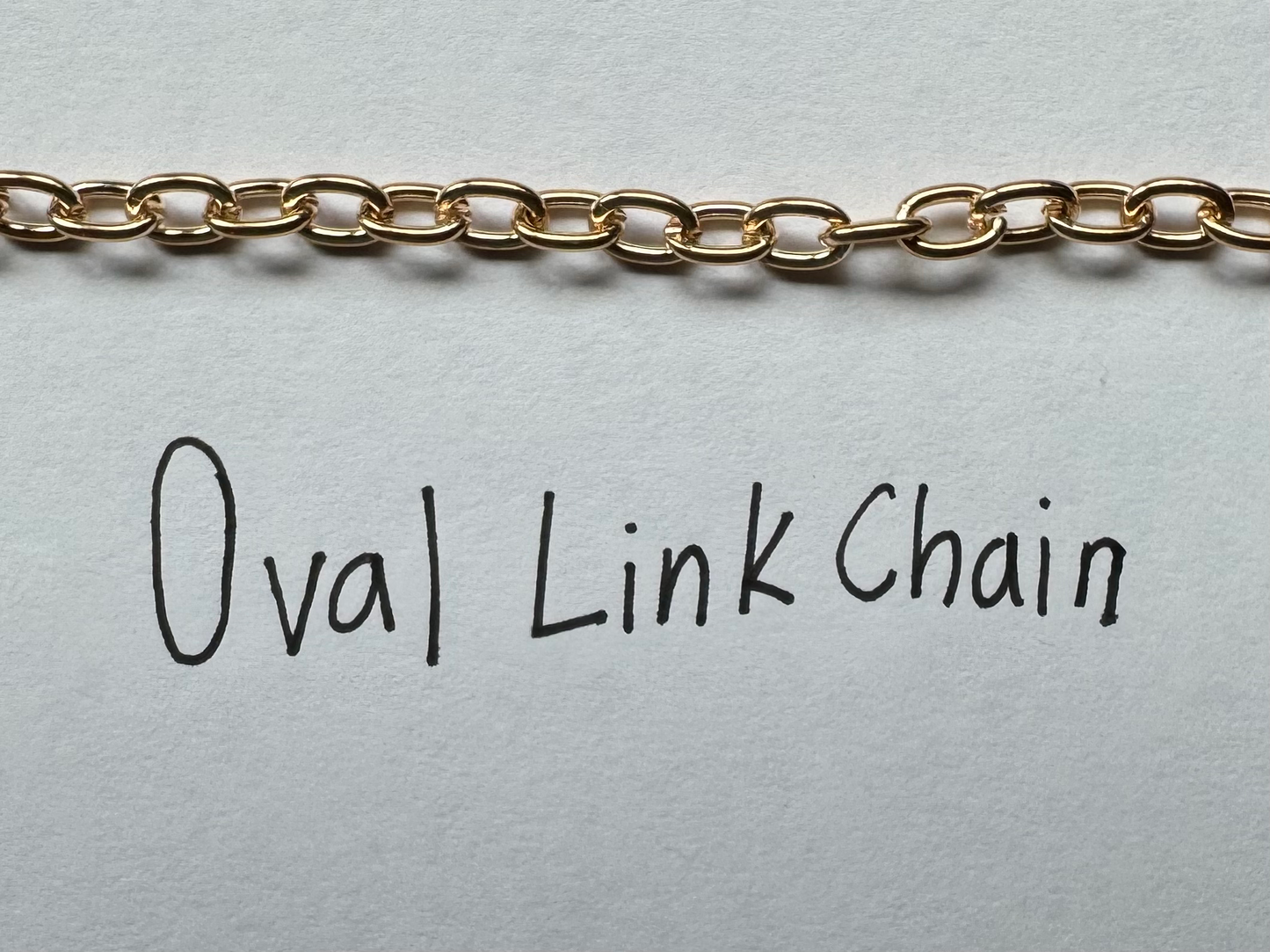 Oval Link Chain