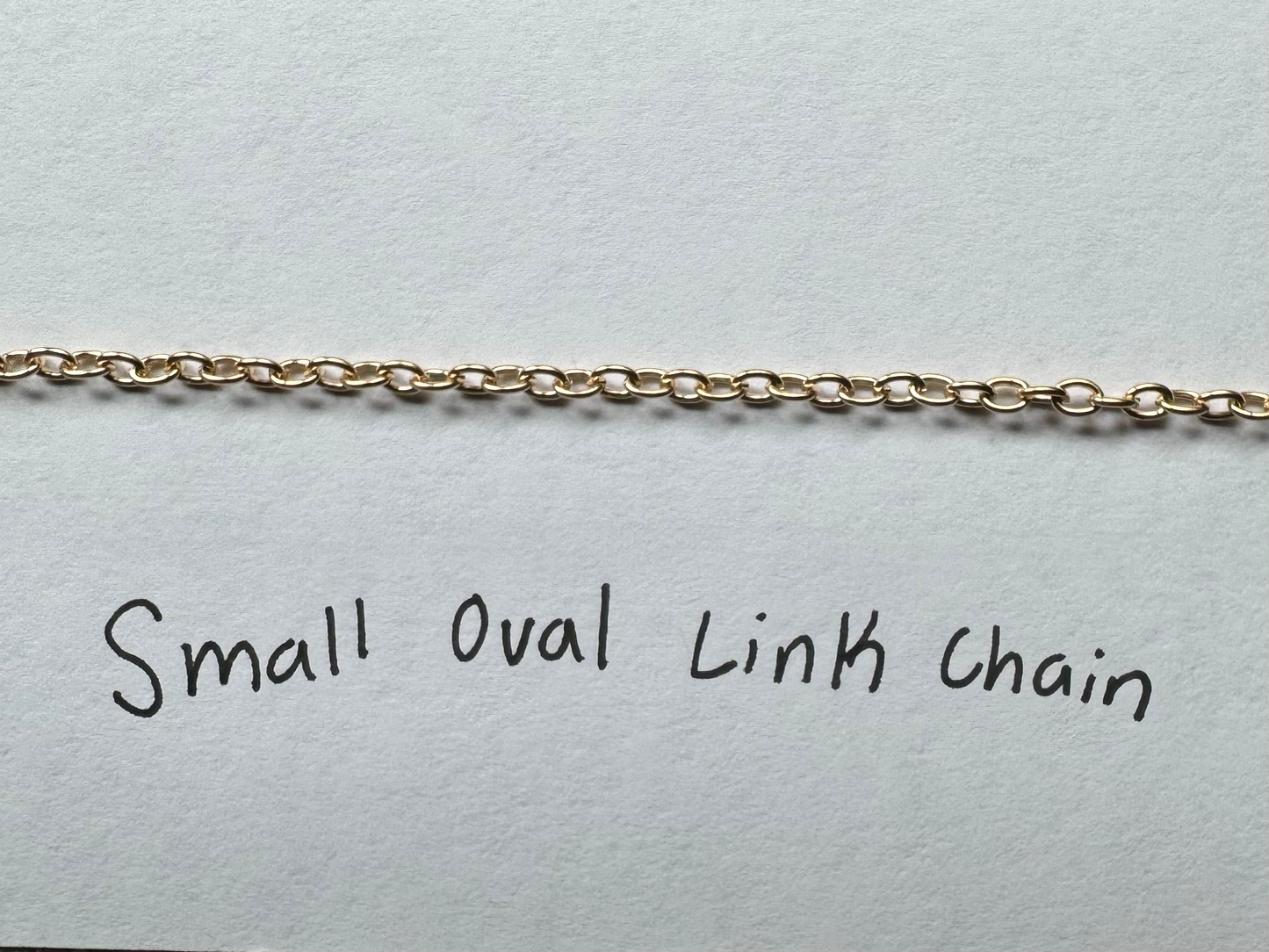 Small Oval Link Chain